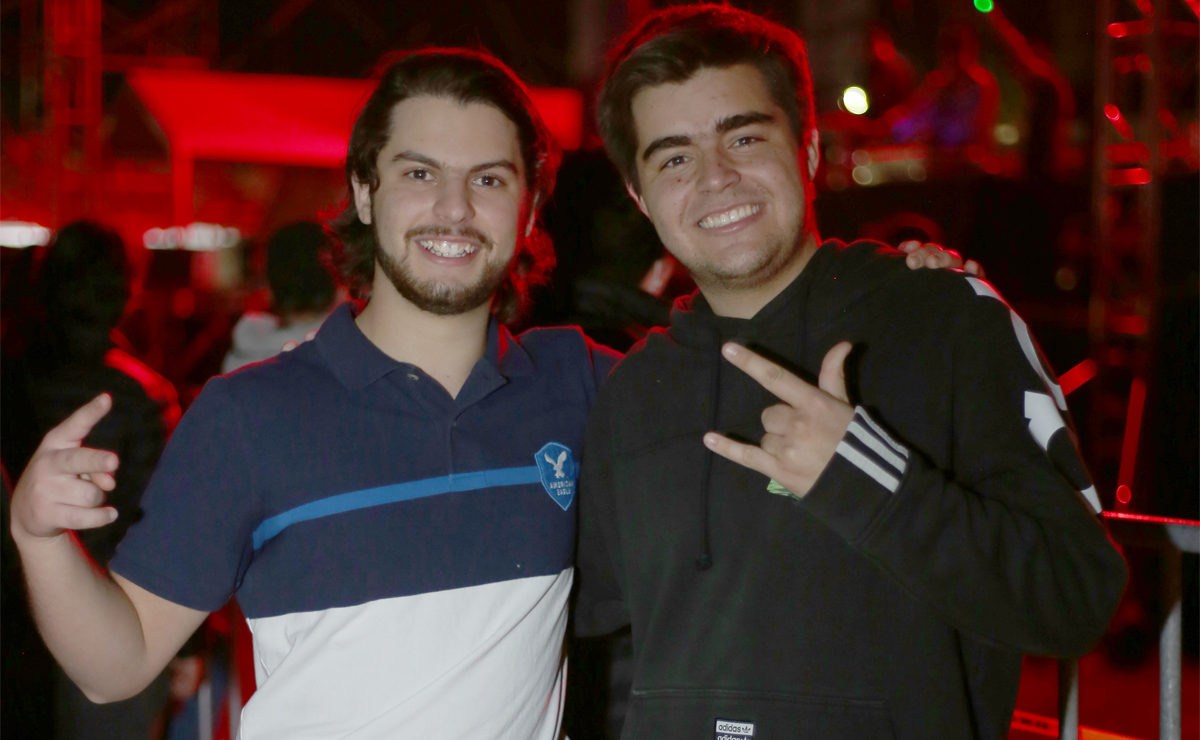 Juan Pablo Flores y José Miguel Sánchez. Foto: Aarón Solís