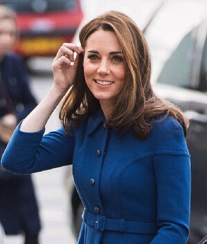 Kate Middleton en la Oxford Child Psychiatry. (Foto: Instagram).