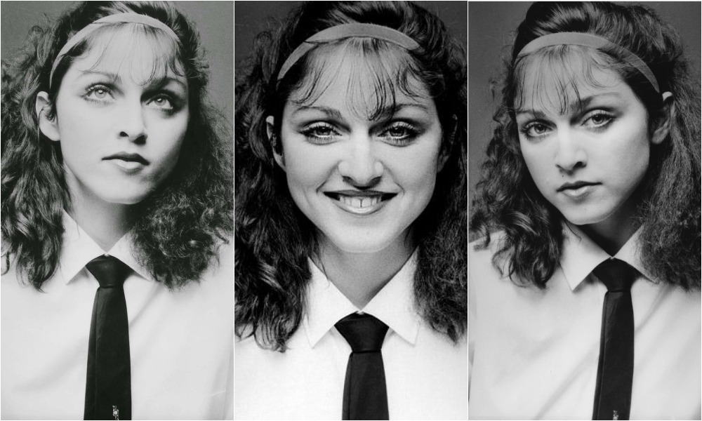 La evolución del rostro de Madonna