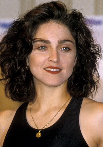 La evolución del rostro de Madonna