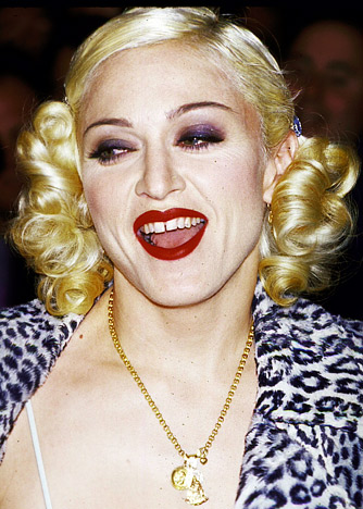 La evolución del rostro de Madonna