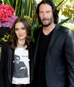 Winona Ryder y Keanu Reeves (Foto: Instagram).