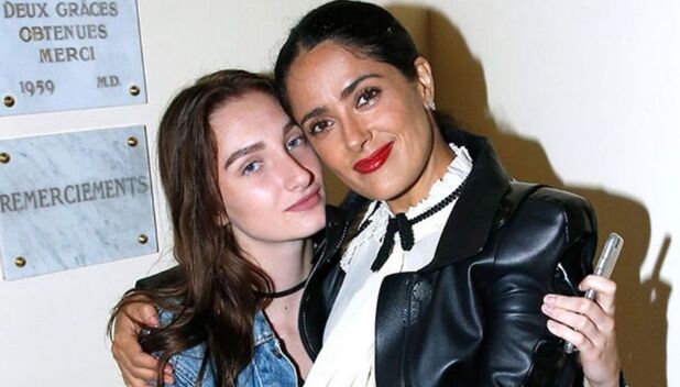 Mathilde Pinault y su madrastra, Salma Hayek