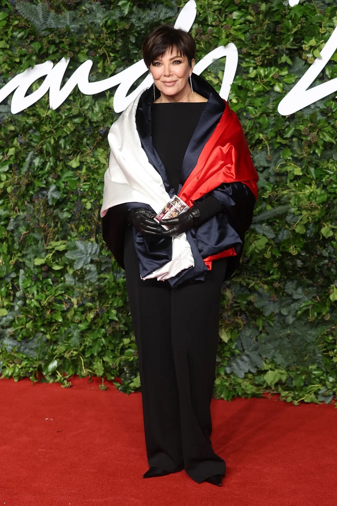 Kris Jenner en Tommy Hilfiger