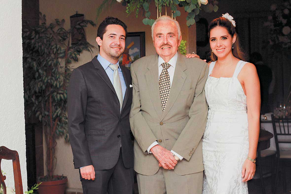 Luis Mario Monroy, Nicanor Fernández y Mónica Álvarez / Fotos: José Chang