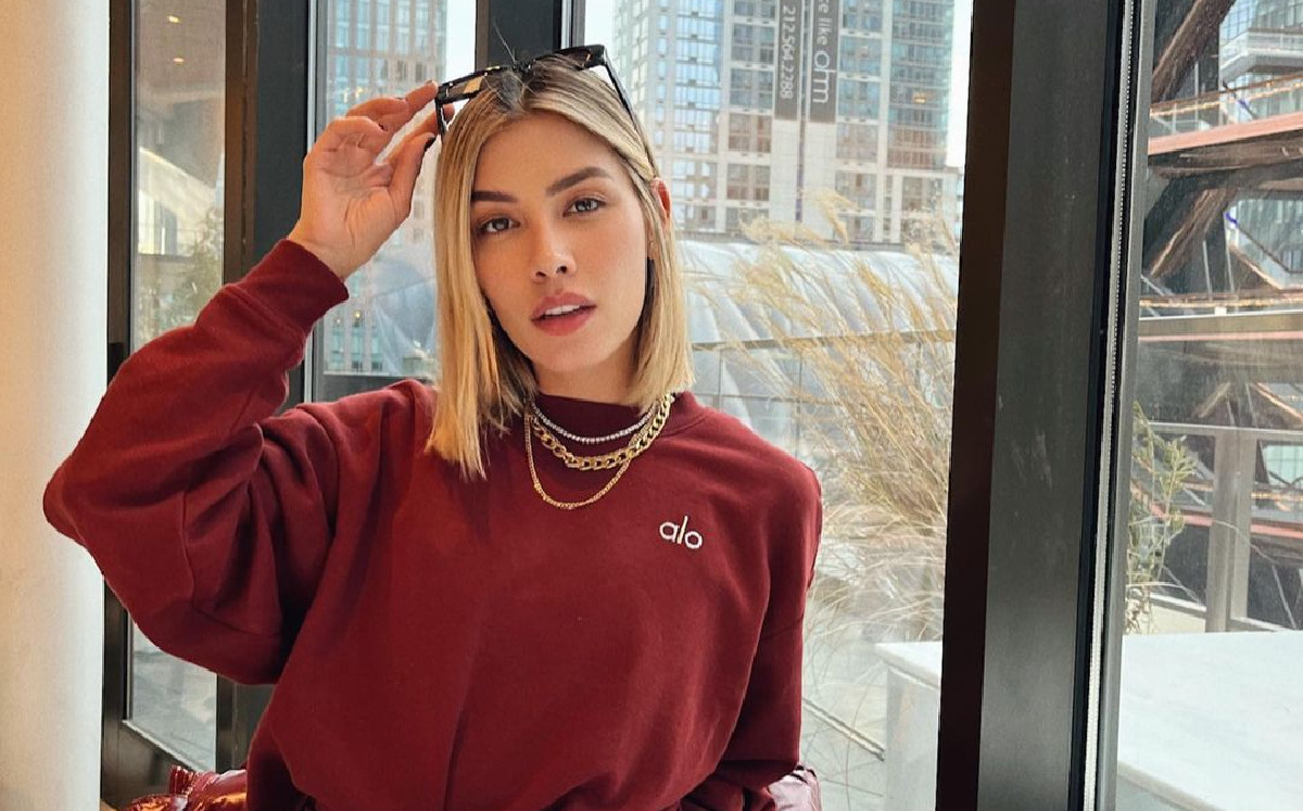 Michelle Salas demuestra cómo llevar el street style en invierno. (Foto: Instagram).
