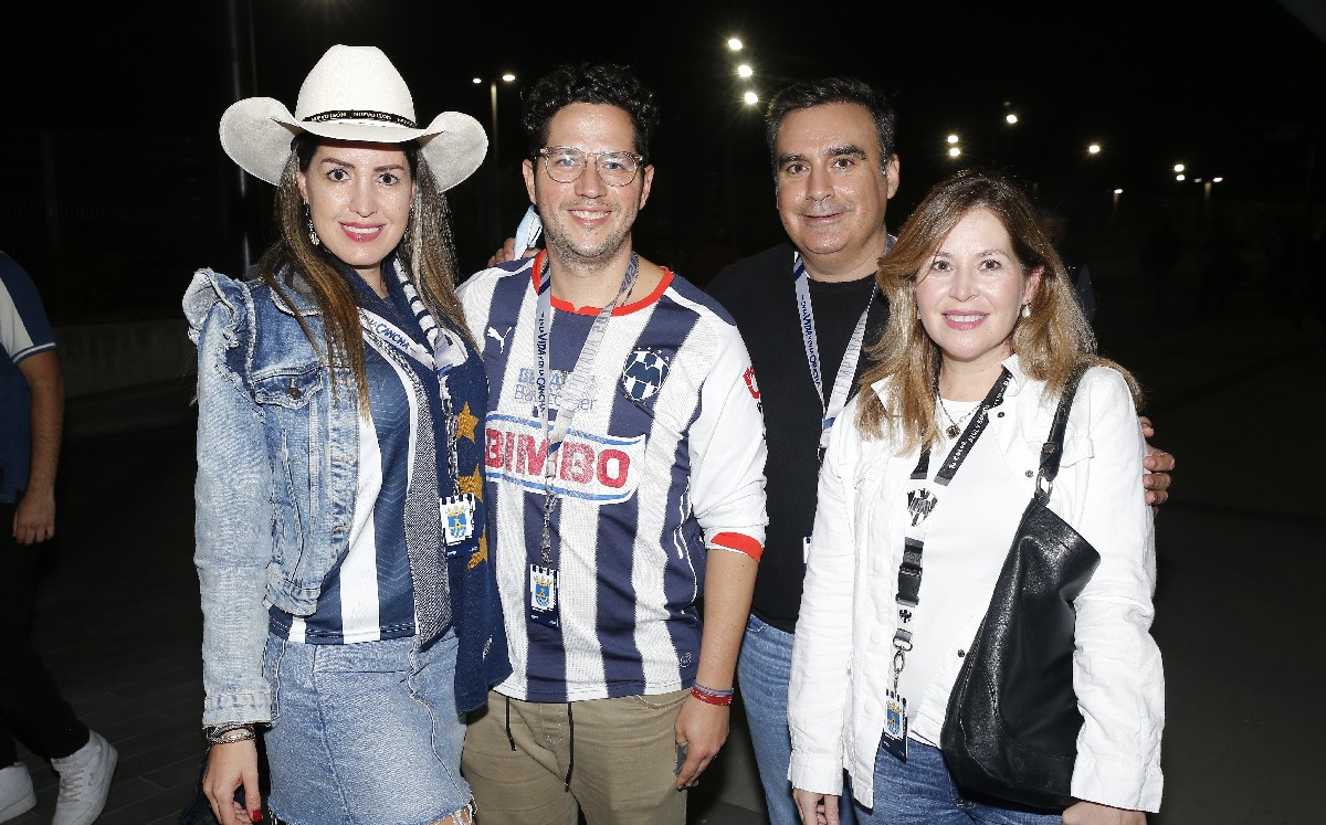 Alicia Compean de Nájera, Marcelo Nájera, Carlos Alanís y Marcela Garza de Alanís / Foto: Omar Valdez