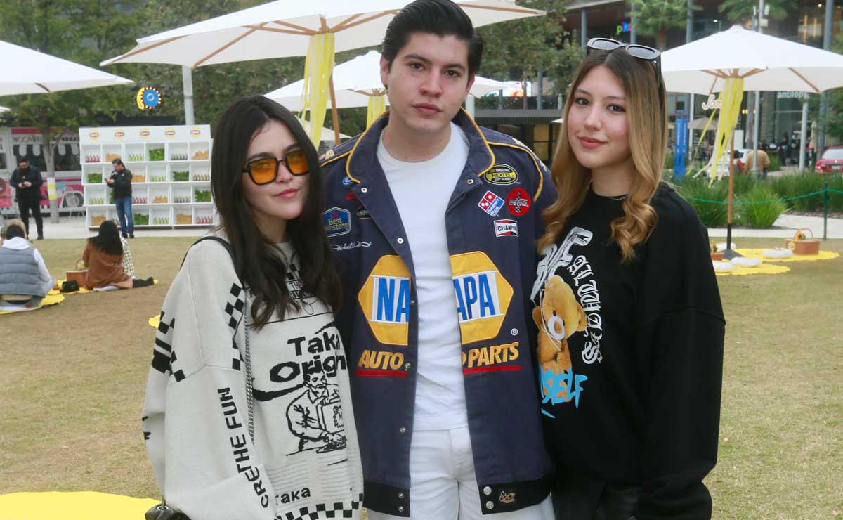 Andrea Salazar, Mauricio González e Ivanna Alanis / Fotos: Omar Valdez