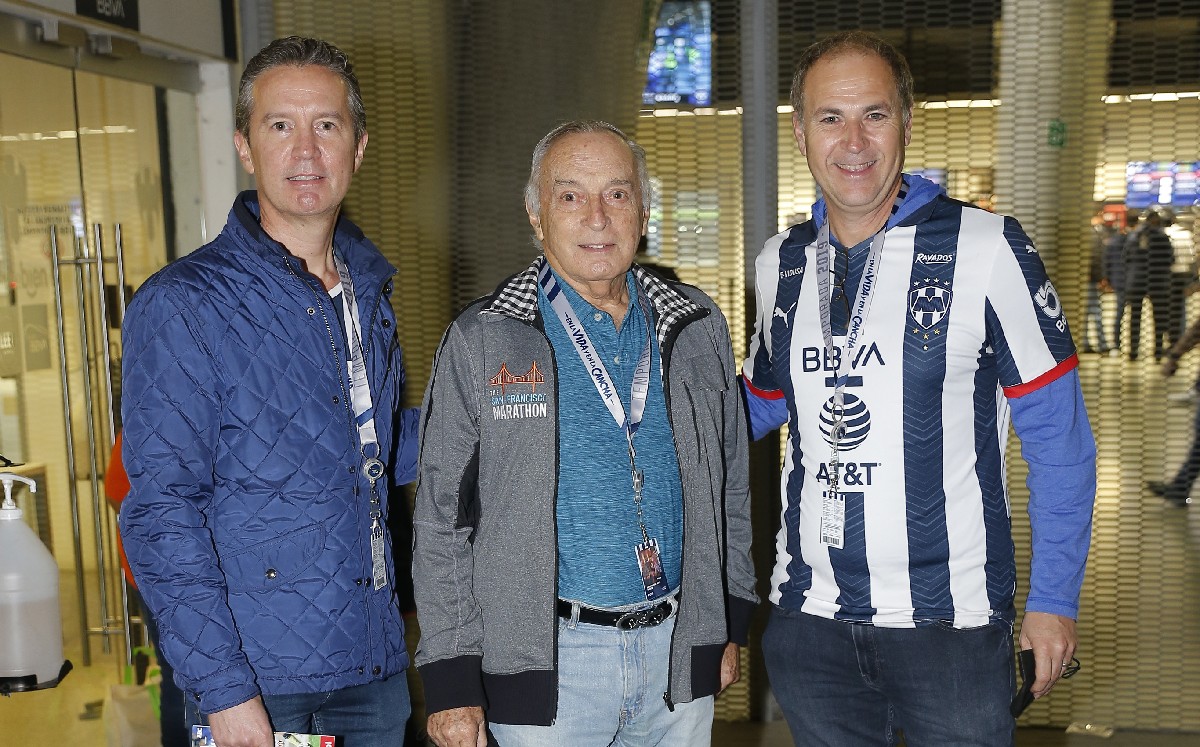 Diego Hinojosa, Diego Alonso Hinojosa y Adrián Martínez / Foto: Omar Valdez