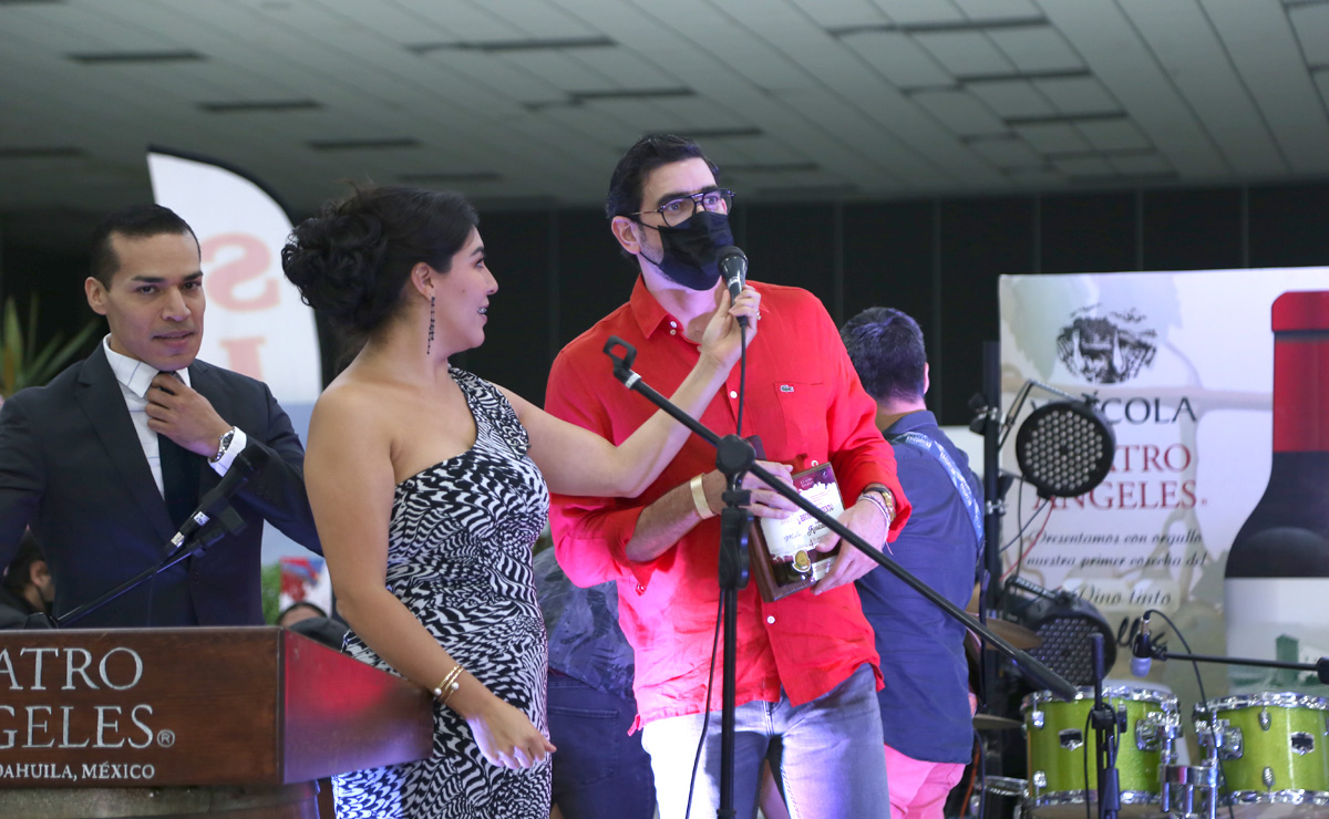 Durante la premiación