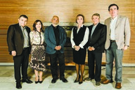Eduardo, Sofía, Leonardo, Lucrecia, Ricardo y Gerardo