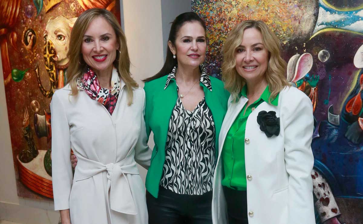 Lorena Gama, Jannine Adell y Lucía Gama de Cisneros / Fotos: Omar Valdez