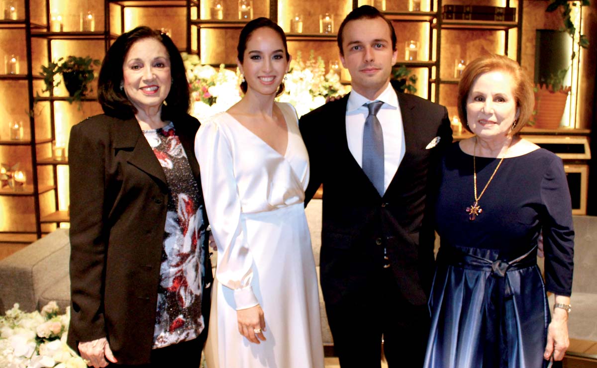 Lupe Garza, Ximena Costa, Bernardo Madero y Lorena Coindreau de Hay / Fotos: Cortesía