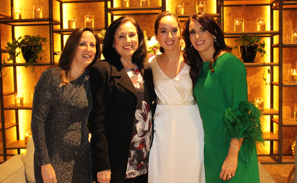 Lupita Sada de Camargo, Lupe Garza de Sada, Ximena Costa y Claudia Sada de Costa / Fotos: Cortesía