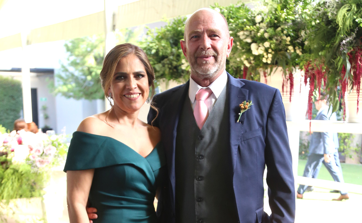 Papás del novio. Ana Libia y Alberto