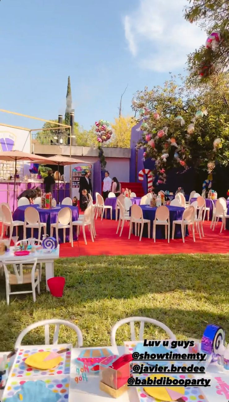 La decoración hizo posible un auténtico paraíso de dulce. (Foto: Instagram).