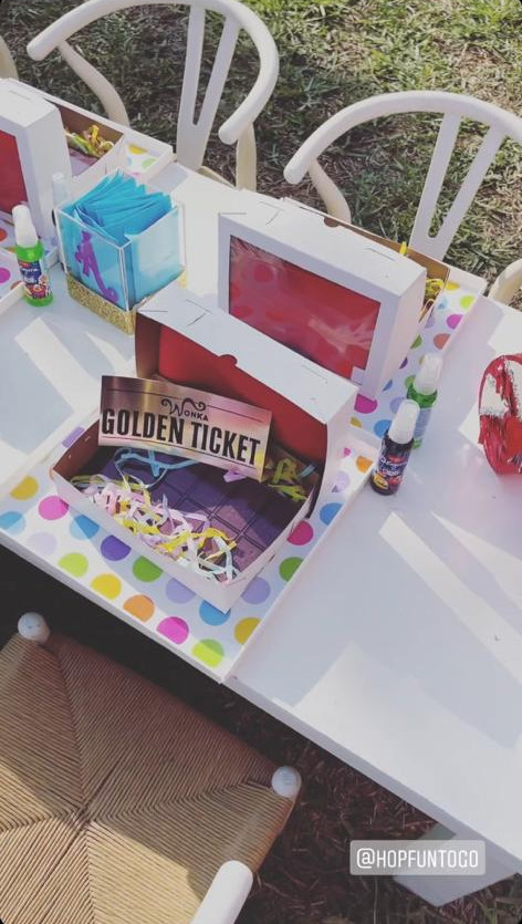 Los pequeños recibieron un kit de chocolate. (Foto: Instagram).