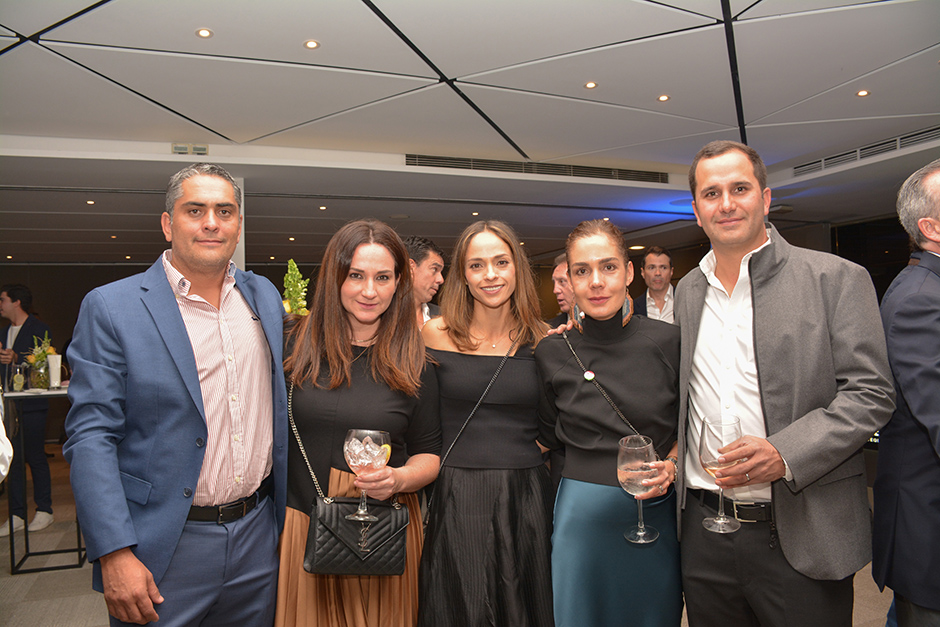 Alfredo Medina, Daniela Domene, Paulina Hernánez, Daniela Ochoa y  Andrés  Campos
