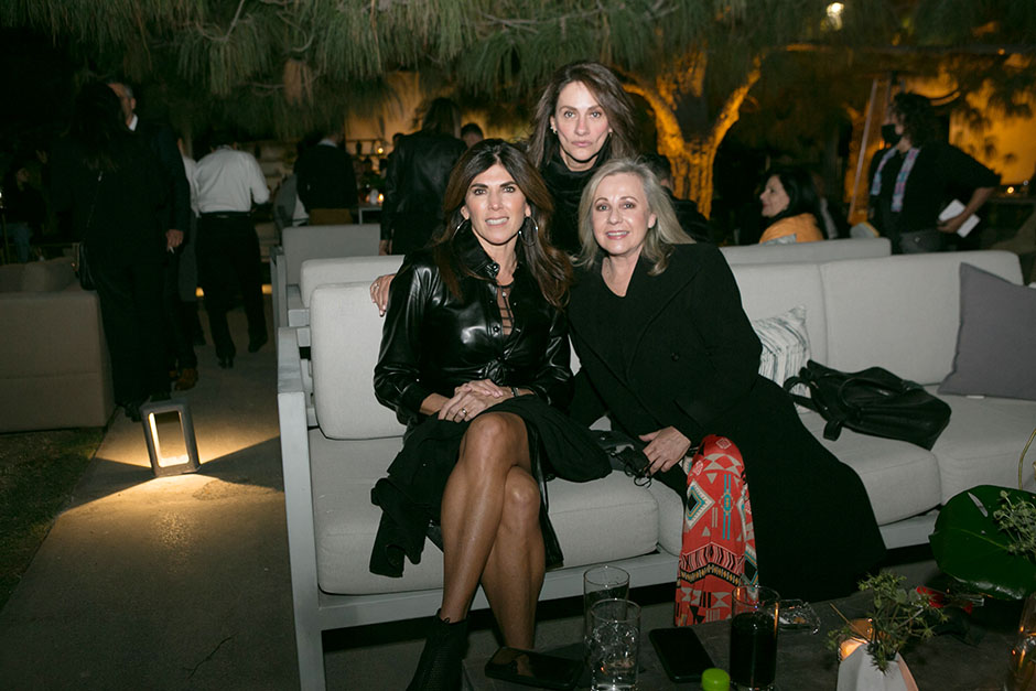 Beatriz Frangie, Laura Almada y Nancy Iberri