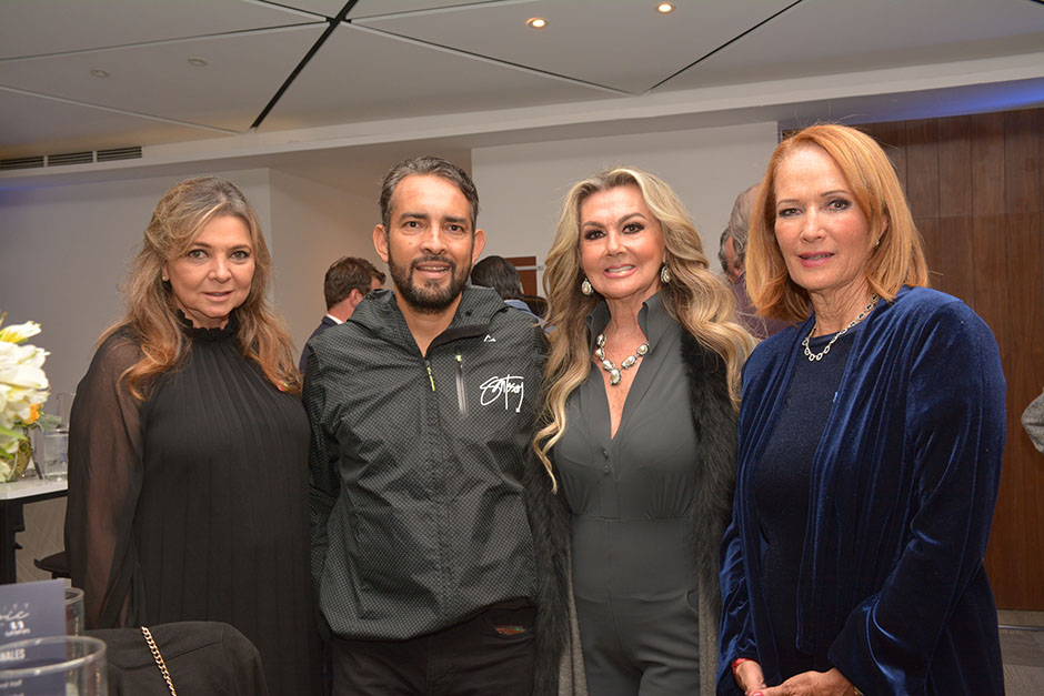 Dalel Menduet, Juan Pablo Santoyo, Almendra Morquecho y Martha Watanabe