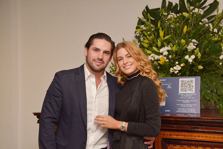 Diego Cueva e Isabella Larios