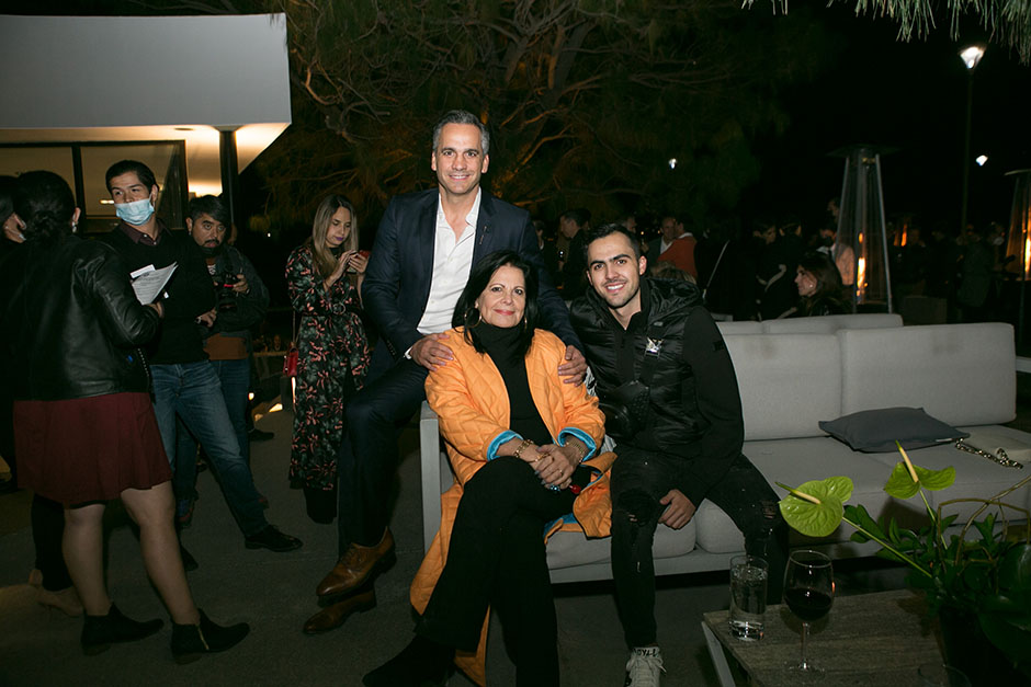 Juan Carlos Leaño, Rosalía del Castillo y Jorge Farro