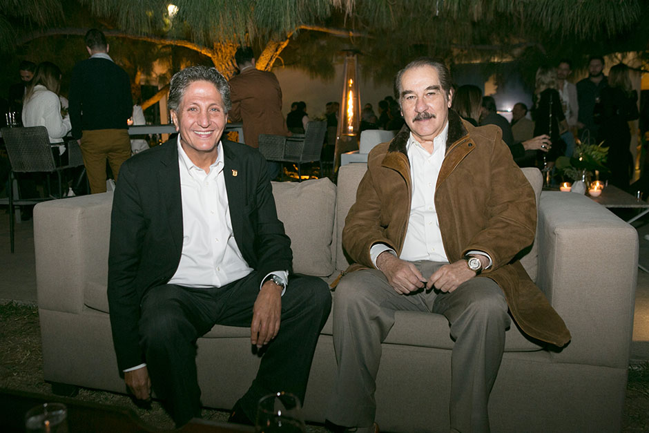 Juan José Frangie y Antonio Leaño