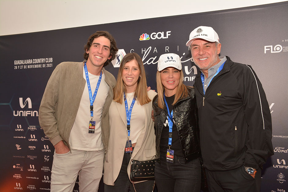 Juan Pablo Veytia, Ana Sofía Almeida, Paola Serratos y Sergio Almeida