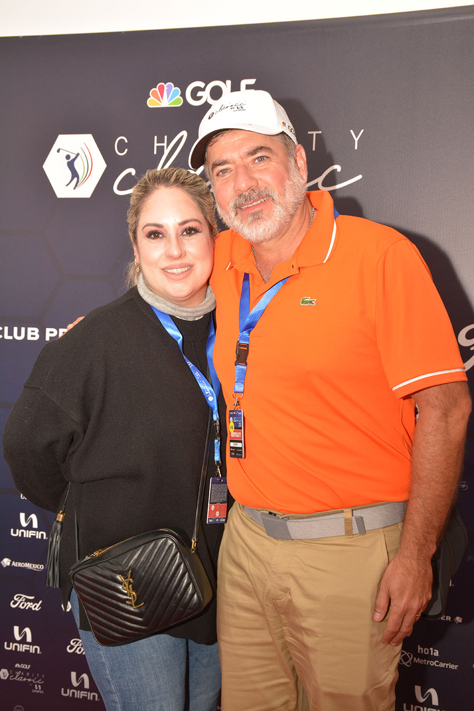 Karen Miller y Juan José Serratos