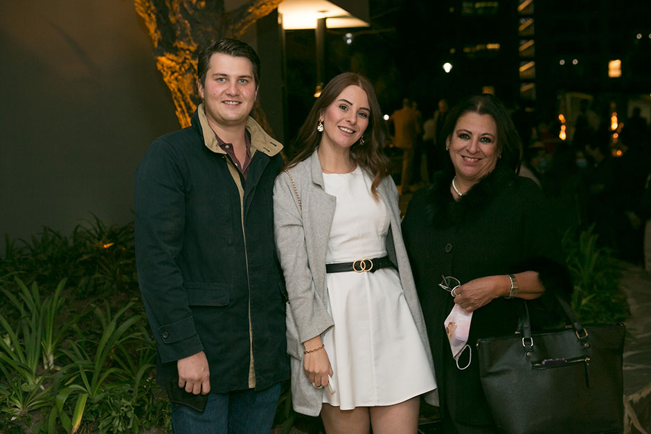 Luis Enrique Navarro, Diana Calderón y Aída González
