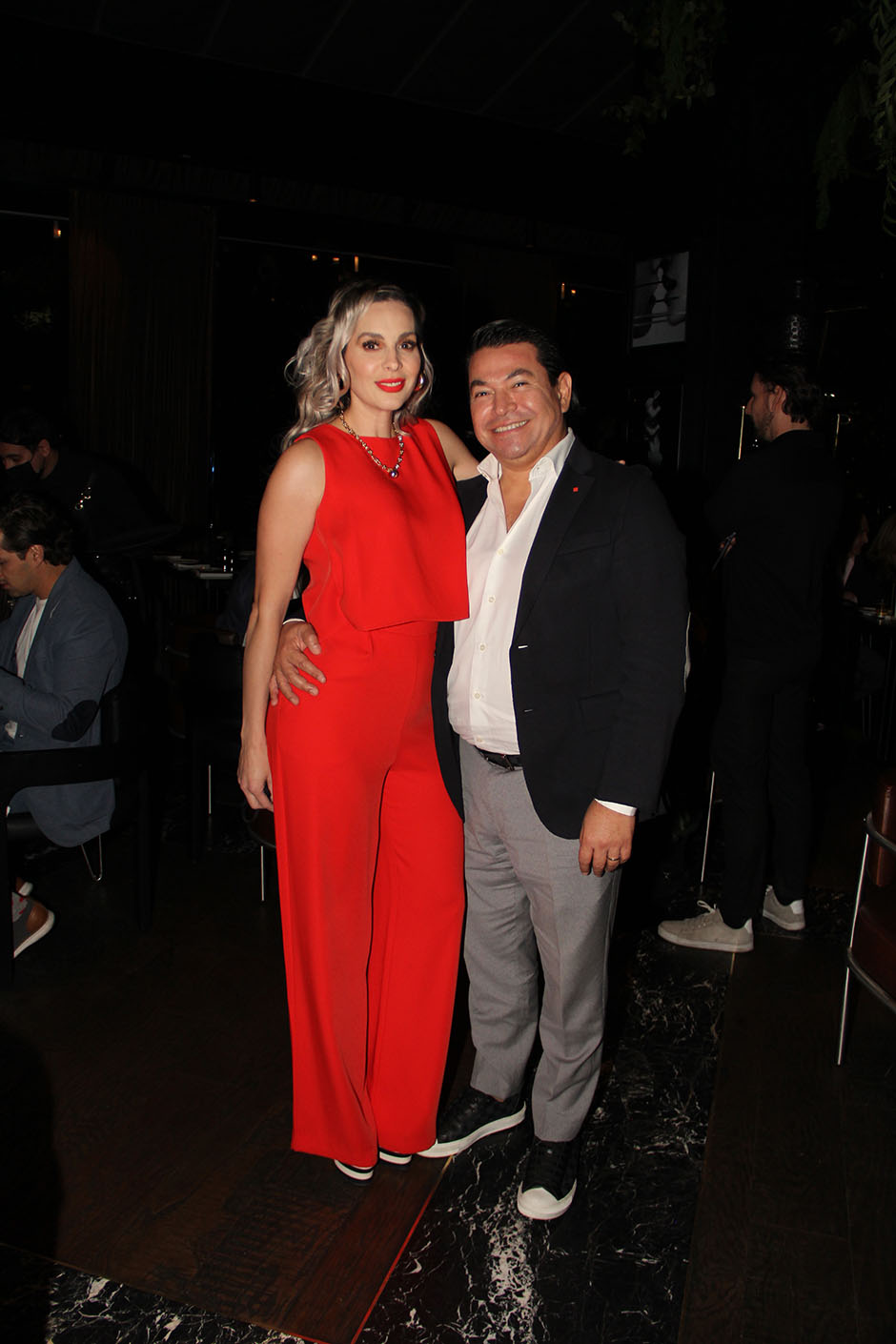 Gerardo Alvarado y Sigrid Pimentel