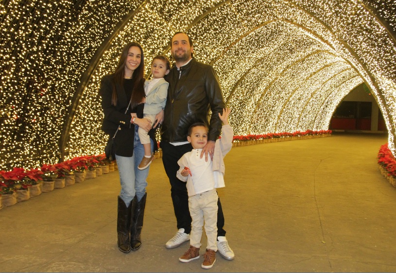 María José Hernández, Luis, Diego Castillo y Luis Castillo