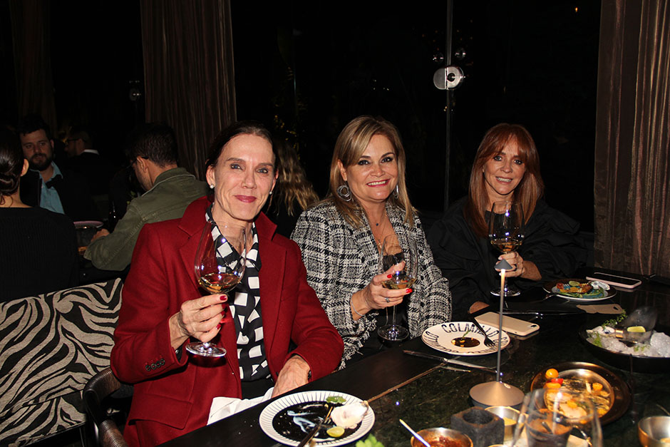 Montse Escapa, Silvia Zannie y Gaby Chaurand.