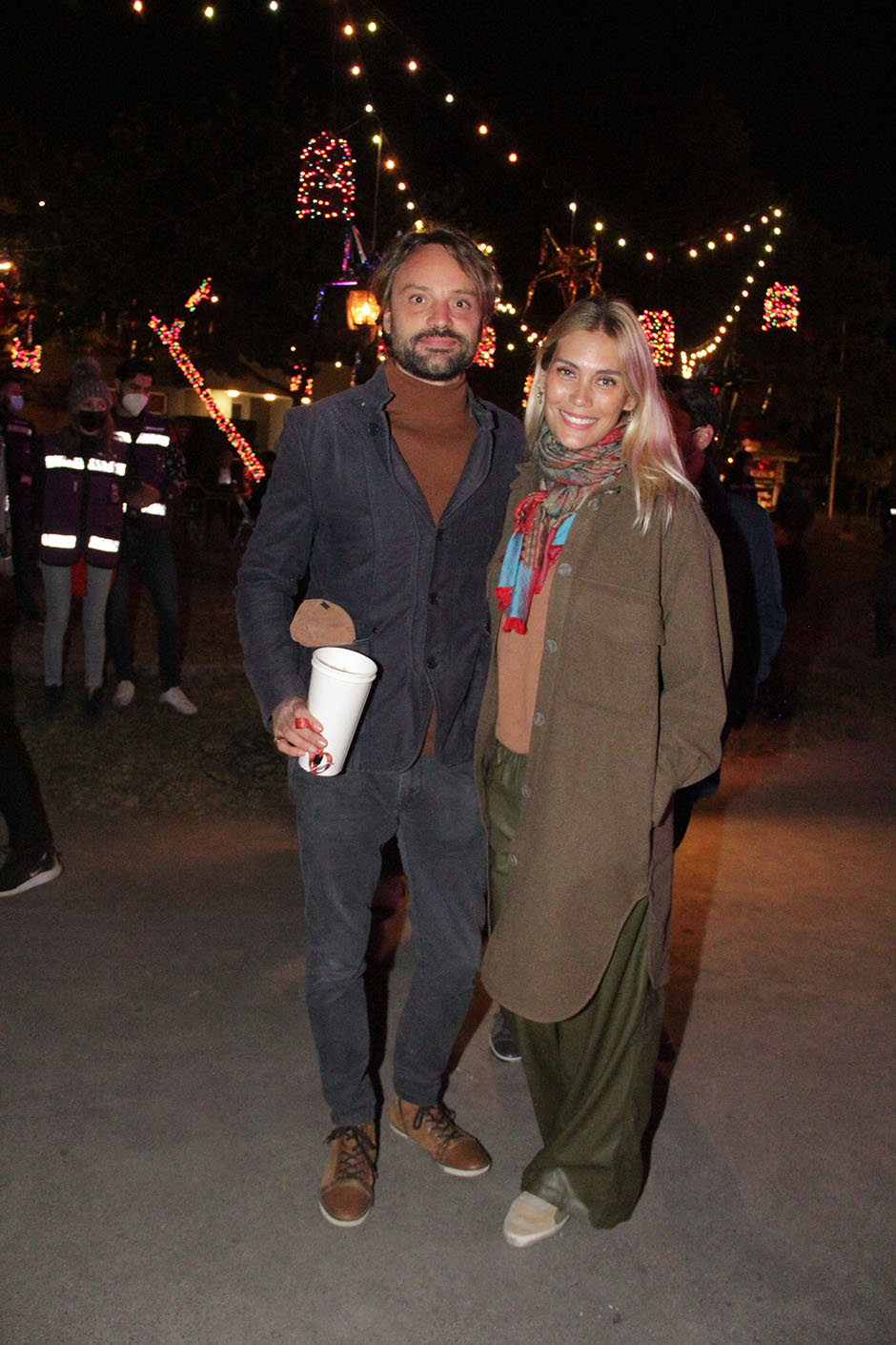 Sebastián Mennell y Adriana Ontiveros