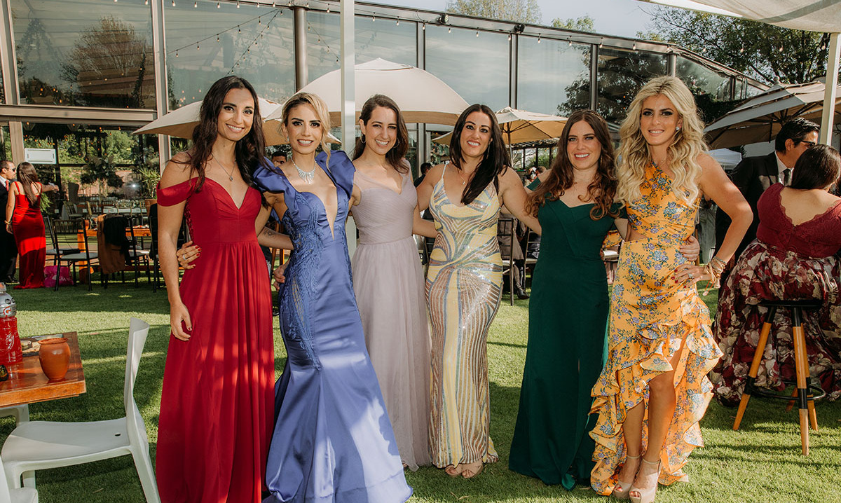 Rosy Yunes, Montserrat Reyes, Deborah Curiel, Monica Unna,  Lala Unna  y Sabrina López