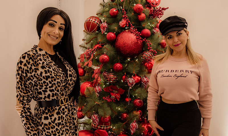 Isela Sánchez y Tess Bolaños