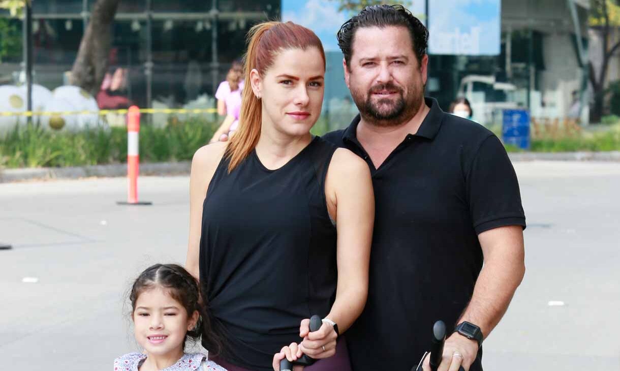 Iris Briones, Jacobo Fernández, Fernanda Fernández y Alana Fernández
