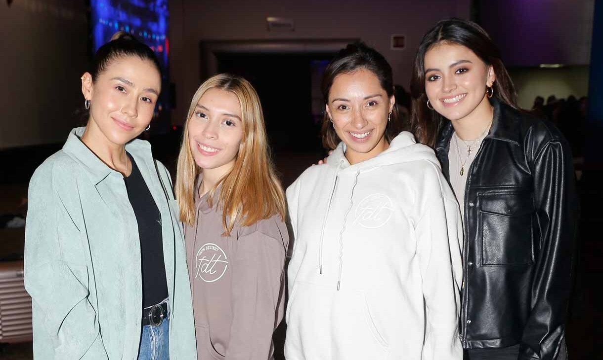 Scarlett Nabil, Vasti Cantú, Ana Vargas y Sara Arias