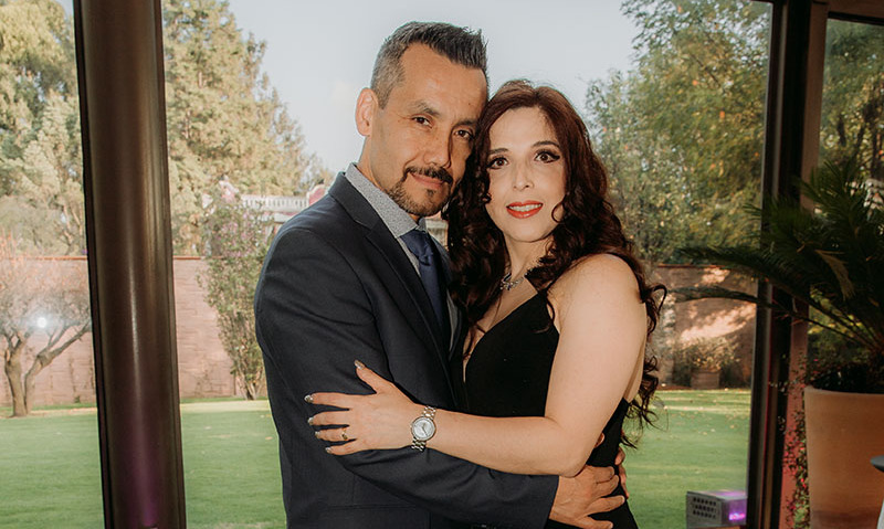 Noé Pérez y Ruth Herrera