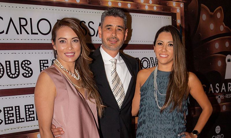 Giovana Cervantes, Rodrigo Alvarez y Fer Sánchez