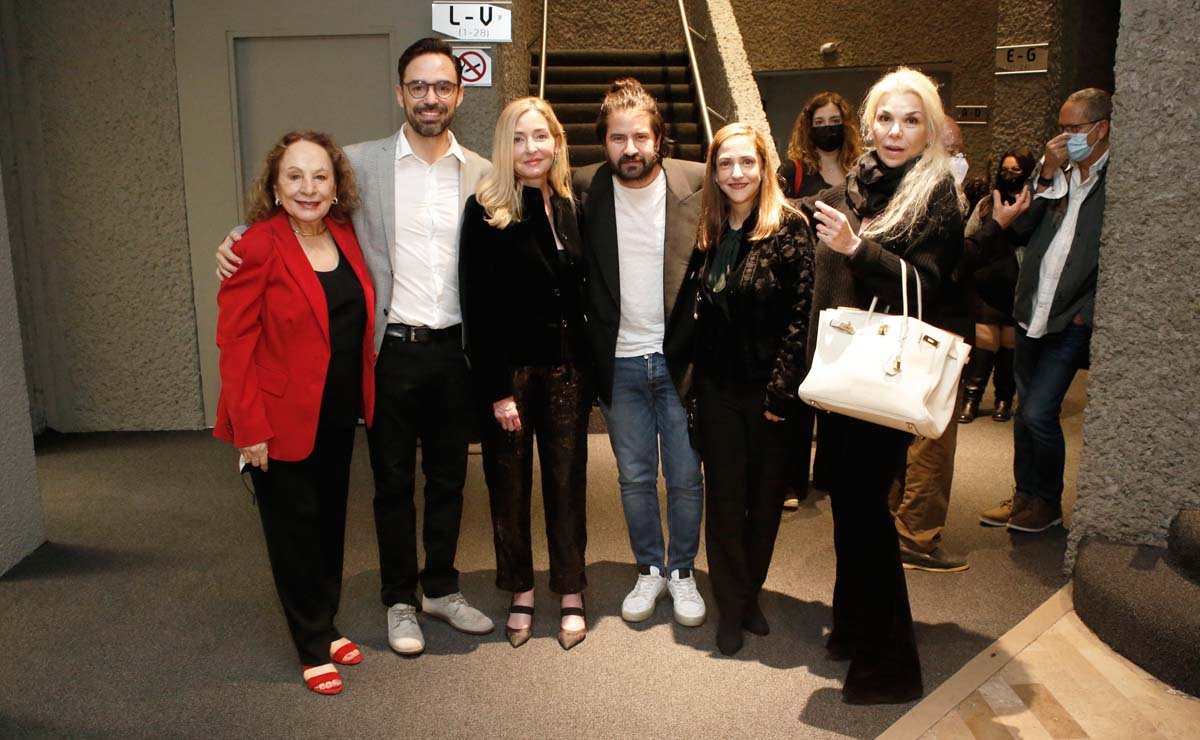Aurora Cantú de Cagnasso, Fernando Lozano, Bárbara Herrera de Garza, Lacho Villanueva, Lorenza Herrera y Lizzy Barrera / Fotos: Antonio Mireles