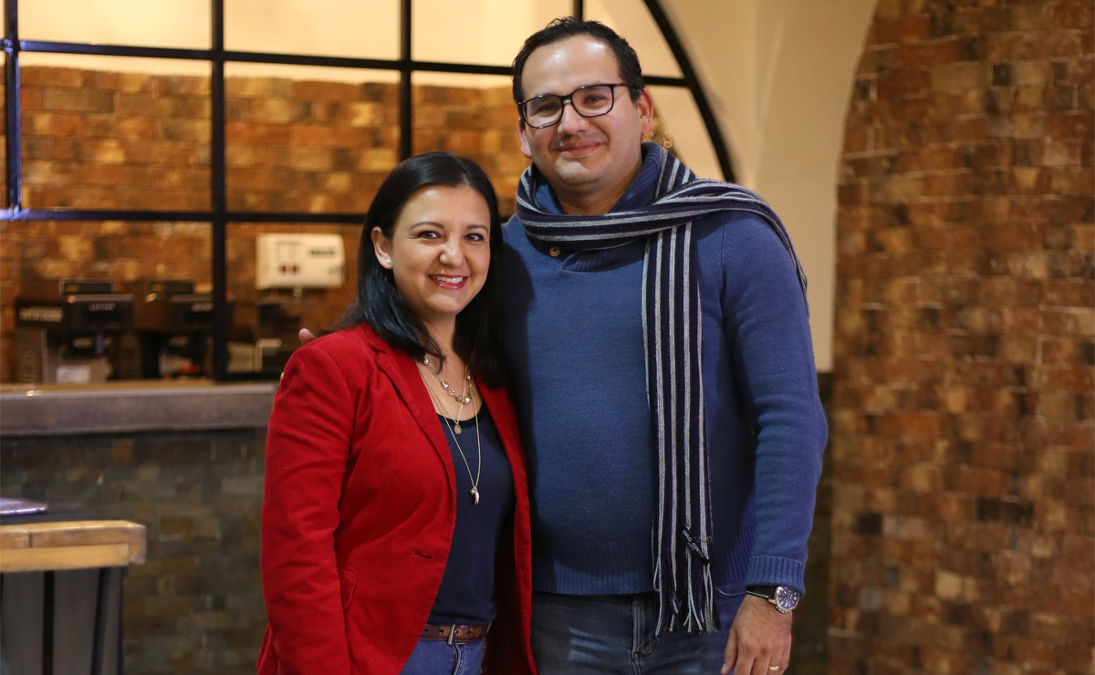 Crystal González y Mariano Lizárraga. Foto: Aarón Solís