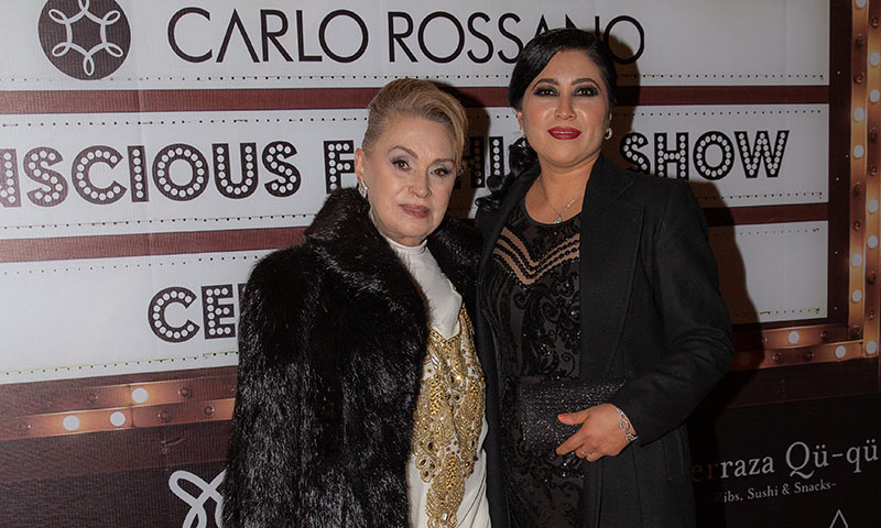 Doris Aparicio y Talina Aleman