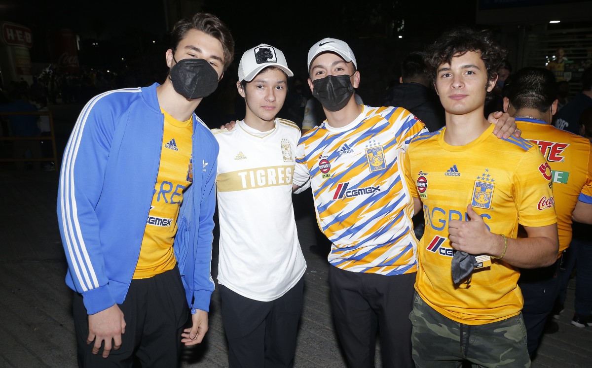 Diego Durán, Pablo Sancho, Pablo González y Miguel López / Foto: Daniel Saldívar
