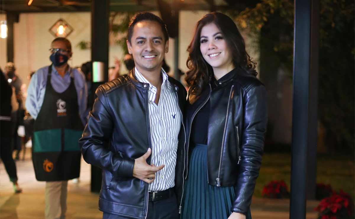 Fernando García y Dania Ortega. Foto: Aarón Solís