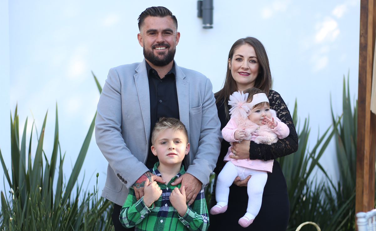 Fernando Padilla, Viridiana Amézquita, María José Padilla y Mateo Padilla. Foto: Aarón Solís