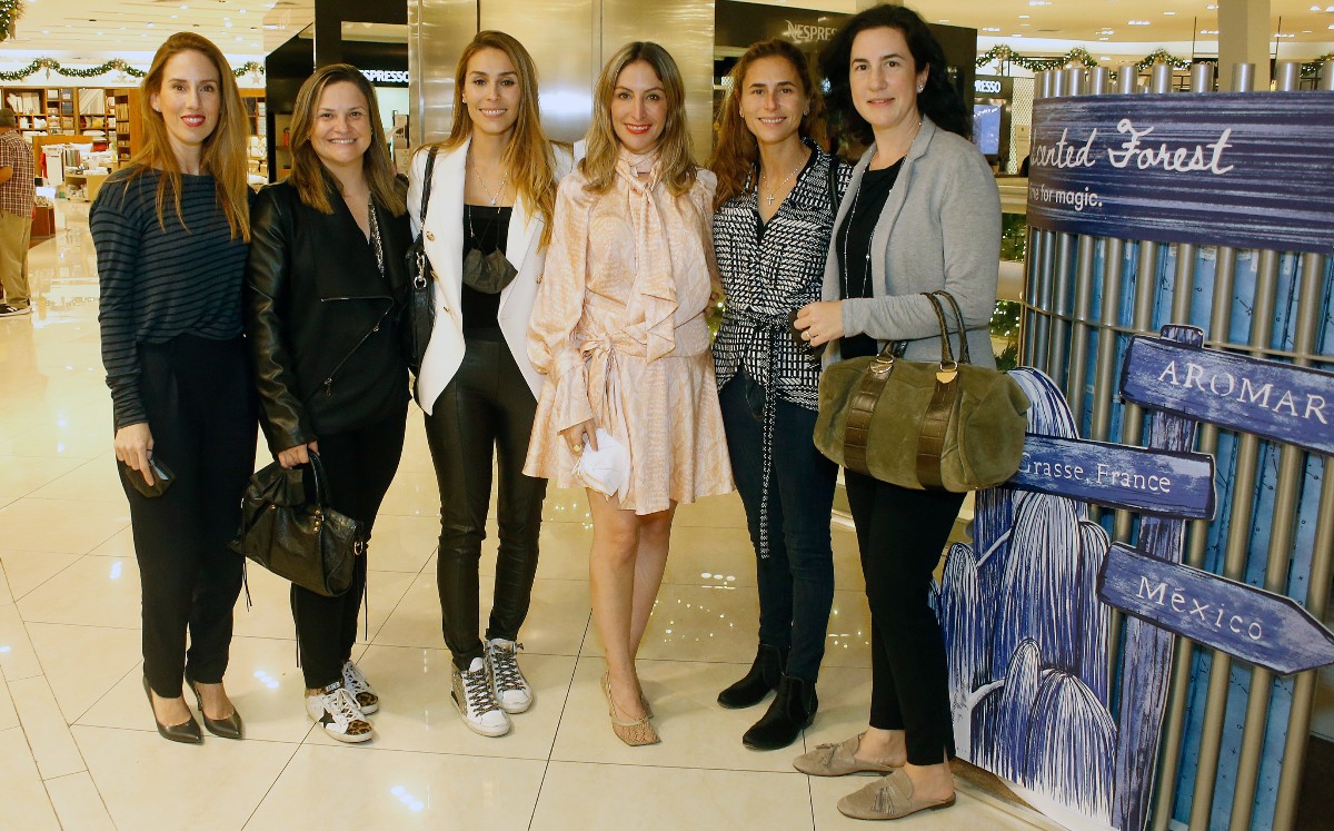 Mariza Rubio de Torres, Bárbara Martínez, Daniela Salazar de Plancarte, Vanessa Villarreal de Martínez, Mariana Treviño de Fernández y Teresa Pá