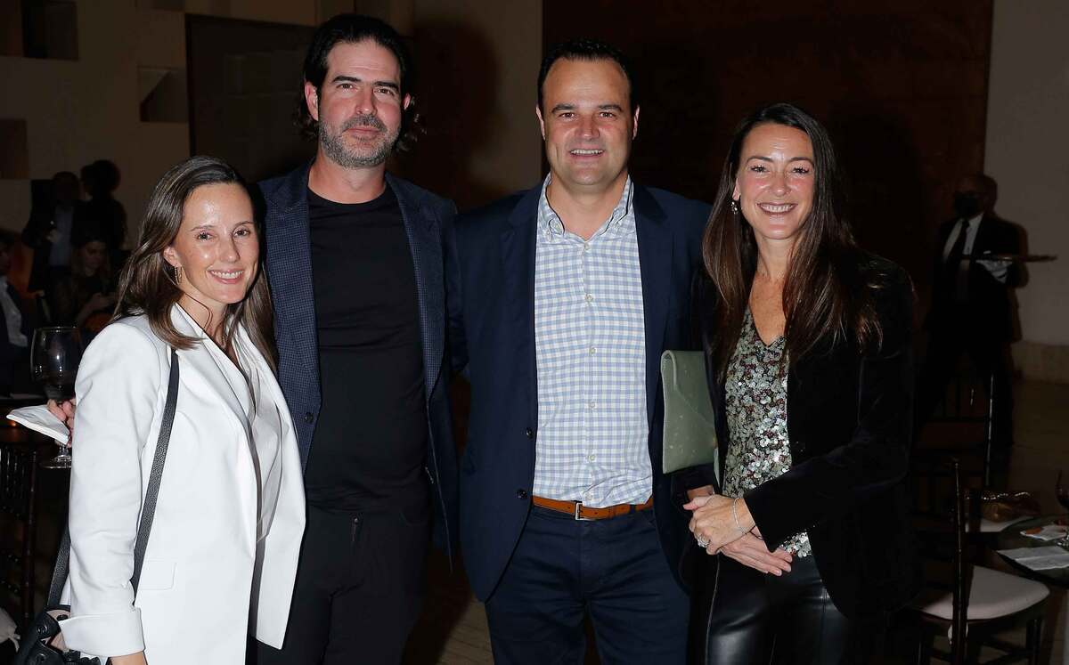 Mina Canavati, Lorenzo Garza, Andreu Cors y Pilar Cortés de Cors