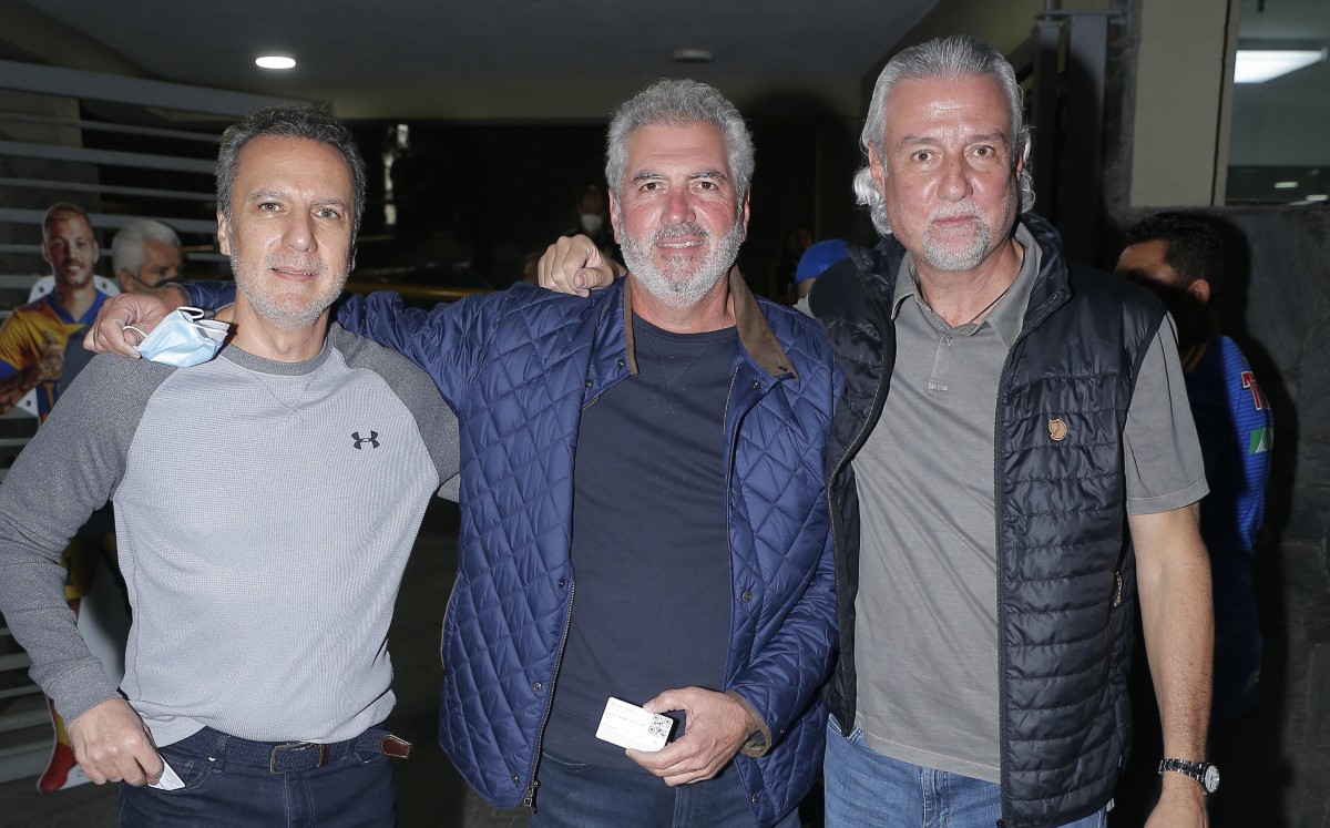 Sergio Marcos, Ricardo Zablah y Juan Pablo Treviño / Foto: Daniel Saldívar