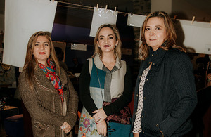 Ana Luisa Orepeza, Carolina Sevilla y Cristina Oropesa (Fotos: Vladimir Zayas)